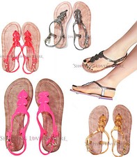 SCARPE DONNA SANDALI INFRADITO bassi CUORI FLUO GLITTER ciabatte Kawaii COD 586