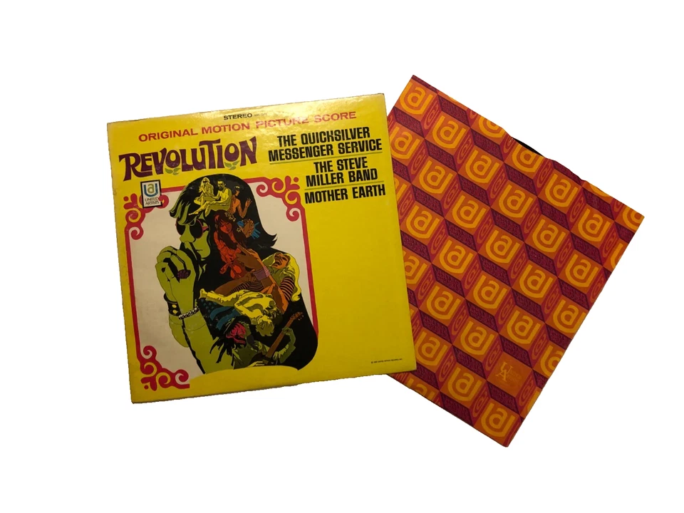 Revolution UAS 5185 Stereo Soundtrack UA Records Vintage 1968 LP Vinyl NM Foto 3 de 4