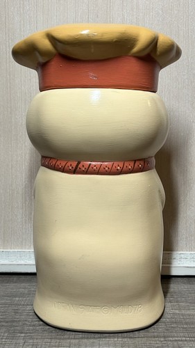 Vintage 1978 Ocean State Mold Doughboy Hand Painted Ceramic Coupon/Money Bank - Picture 2 of 12