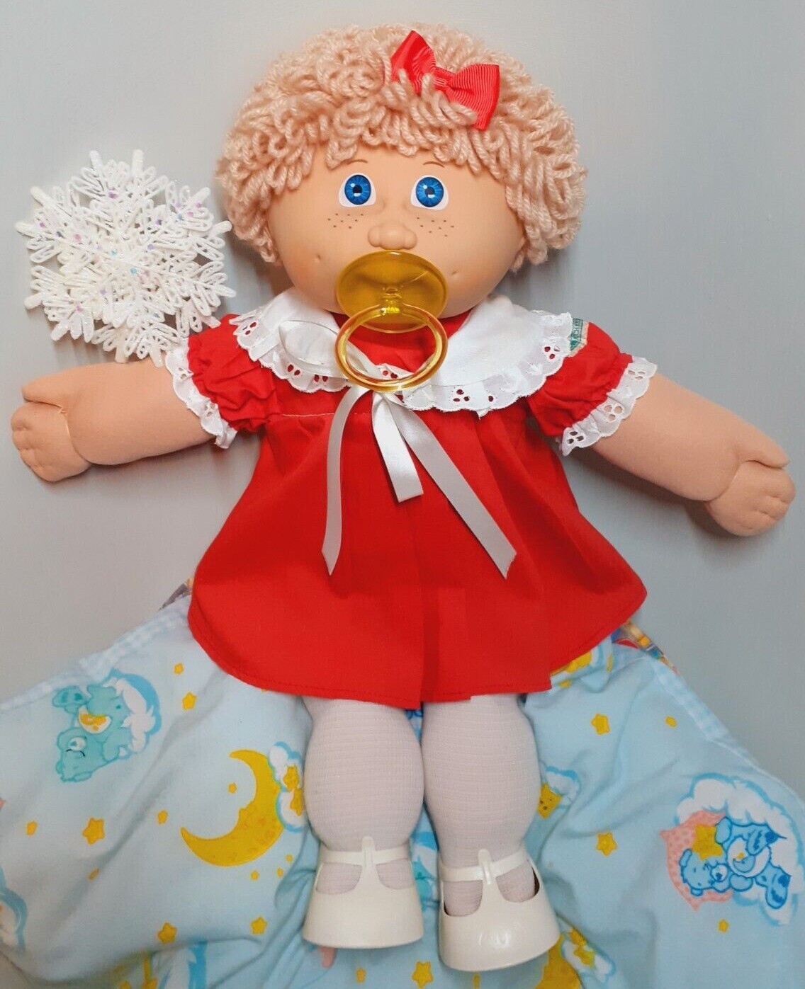 Vintage Jesmar Cabbage Patch Kid & Outfit 1985 HM4 Freckles Collectors