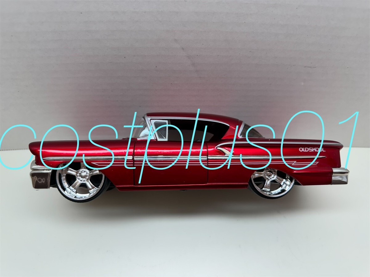 jadaDUB CITY 1958 Chevy Impala インパラ1:24 JADA DUB CITY OLDSKOOL 1958 CHEVY IMPALA 1:24 RED | eBay