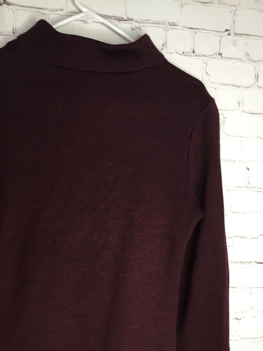 Maglione donna morbido Dintorni piccolo marrone lana maglia tunica pullover carriera* - Foto 11 di 12