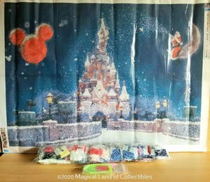 Diamond Art Disneyland Paris Castle Holiday Edition Ebay