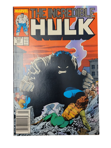 Incredible Hulk #333 Marvel Newsstand Todd McFarlane 7.5/8.0 Or Better Raw Book