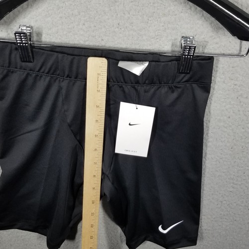 Men's Nike Team Half Tights Black Compression Shorts CV2727 Small - Picture 5 of 10