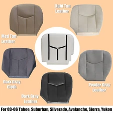 Replacement Bottom Seat Cover For 2005 2006 Chevy Silverado GMC Sierra 1500 2500