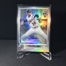 2022 Topps Chrome Update Adam Oller Rookie Refractor Auto #AC-AO RC Autograph