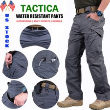 US Soldier Tactical Pants Waterproof Men Cargo Work Pants Outdoor Combat Pant