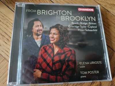 Elena Urioste : Elena Urioste/Tom Poster: From Brighton to Brooklyn CD (2022)