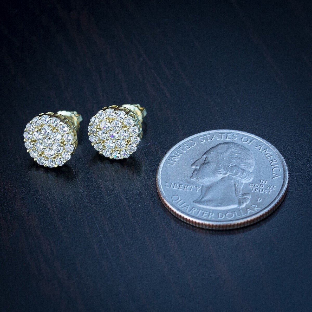 Orecchini Bling-Bling A Cerchio Per Uomo Con Cristallo Austriaco 2