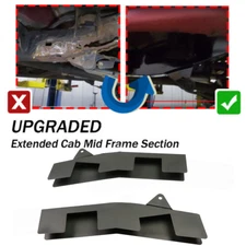 BESTERYUS Mid Frame Rust Repair for 96-04 Toyota Tacoma Extended Cab, 2WD, 4WD