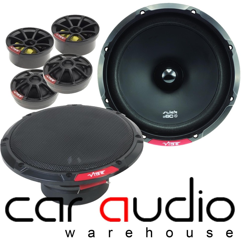 Citroen C1 2014 Onwards Vibe Slick 6 Comp 540W Front Car Speaker Adaptor Kit eBay