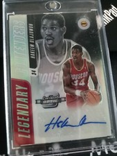 2018-19 Panini Contenders HAKEEM OLAJUWON Legendary Contenders Auto /99