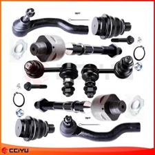 Set Of 8 For 2005-2015 Nissan Xterra Front Tie Rod End Ball Joint Suspension Kit