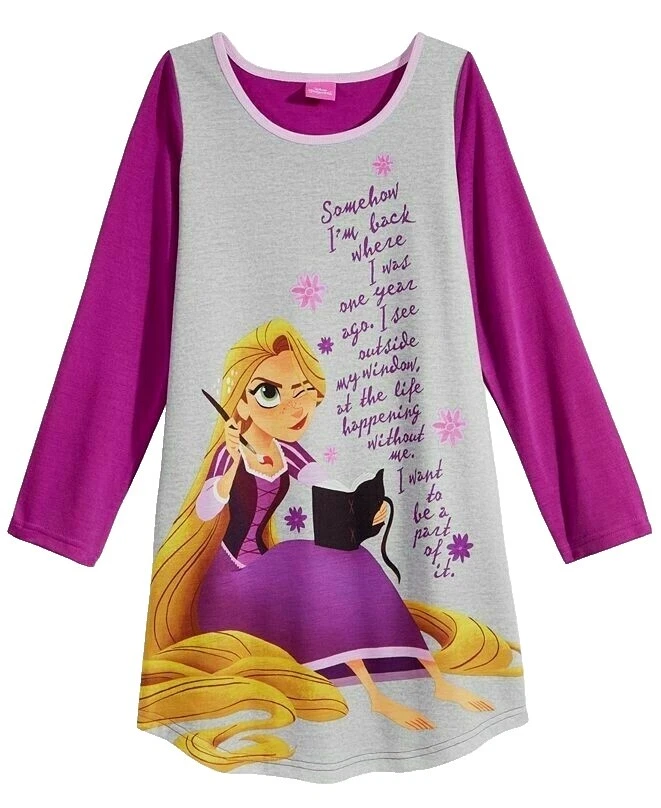 Rapunzel Talla 4 Ropa de Dormir Para niñas