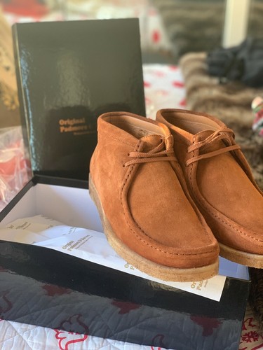 Padmore \u0026 Barnes P404 Snuff Suede US 10 