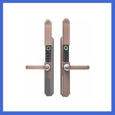 Fingerprint Digits Pad RFID Card APP f/Narrow Side Sliding Door Folio Door Lock