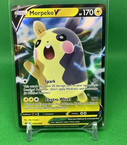 MORPEKO V SWSH056 SWORD & SHIELD PROMO POKEMON (ULTRA, NM)