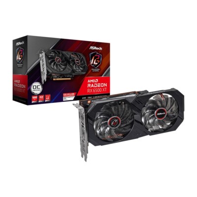 ASRock AMD Radeon RX 6500 XT Phantom Gaming D OC GDDR6 Grafikkarte