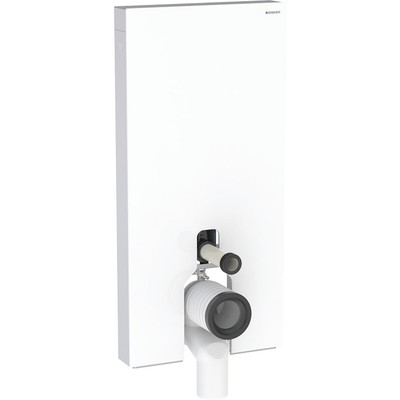 Geberit Monolith Sanitärmodul für Stand-WC, 101cm, Wasseranschluss seitlich, mit