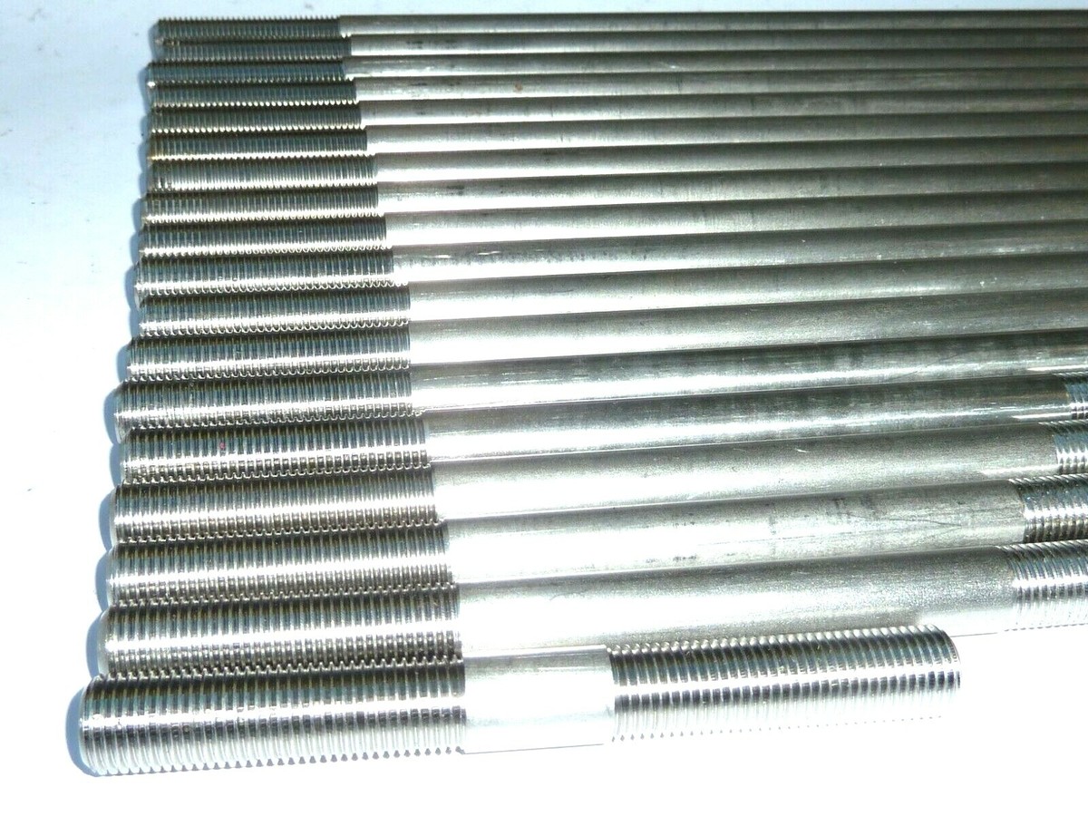 Perno In Acciaio Inox 316L M12 X 1.25 Fine, Lunghezza 275mm, Filettatura Parziale – Jaybeebikerbits