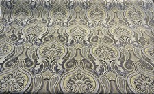 Damask Jaclyn Silver Chenille Upholstery Sofa fabric by the yard