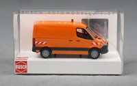 Busch 53407 H0,1:87 Mb Sprinter Kurzer Radstand/Flachdach, Verkehrsorange Neu!