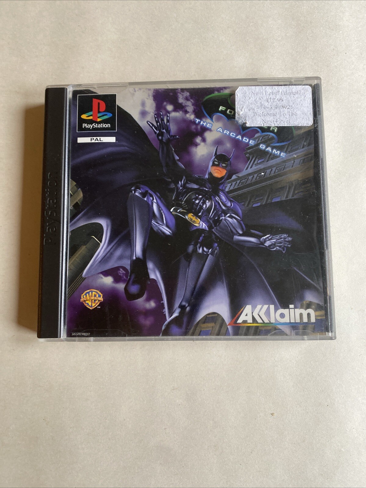 Batman Forever The Arcade Game PS1 PlayStation 1 Complete PAL With manual