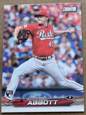 2024 Topps Stadium Club Andrew Abbott Rookie Cincinnati Reds #53