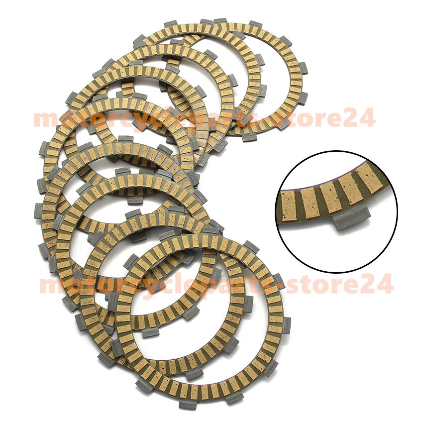 Kit de placas de fricción de embrague para Yamaha XVS1300CT V-Star Tourer 2007 2008 09-2017 Foto 2 de 4