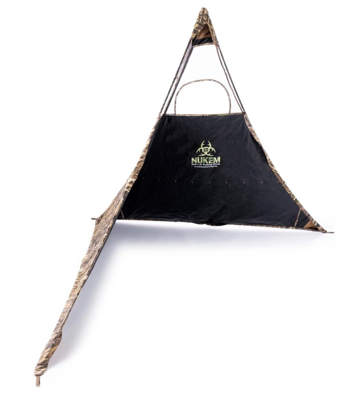 Nukem Grab & Go Pop-Up Hunting Blind – Mossy Oak, Lightweight & Portable