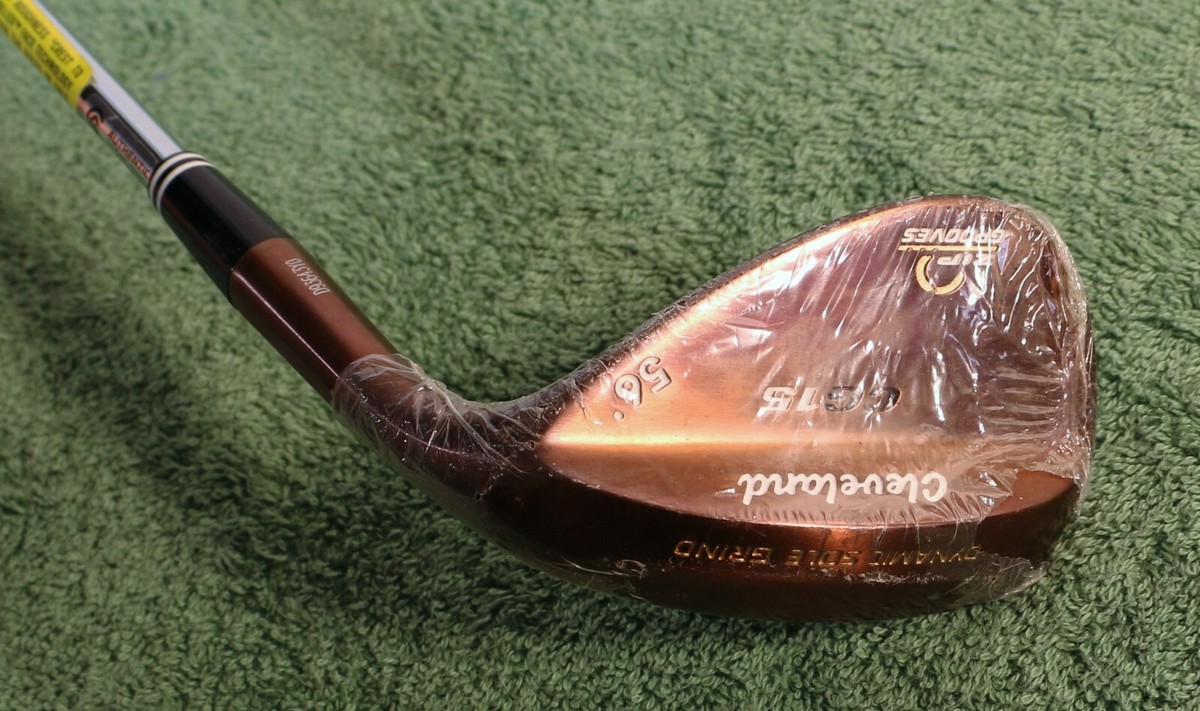 Cleveland CG15 Dynamic Sole Grind 58°Sand Wedge Stiff Steel Shaft Cleveland Grip Cleveland CG15 Dynamic Sole Grind 58°Sand Wedge Stiff Steel Shaft Cleveland Grip