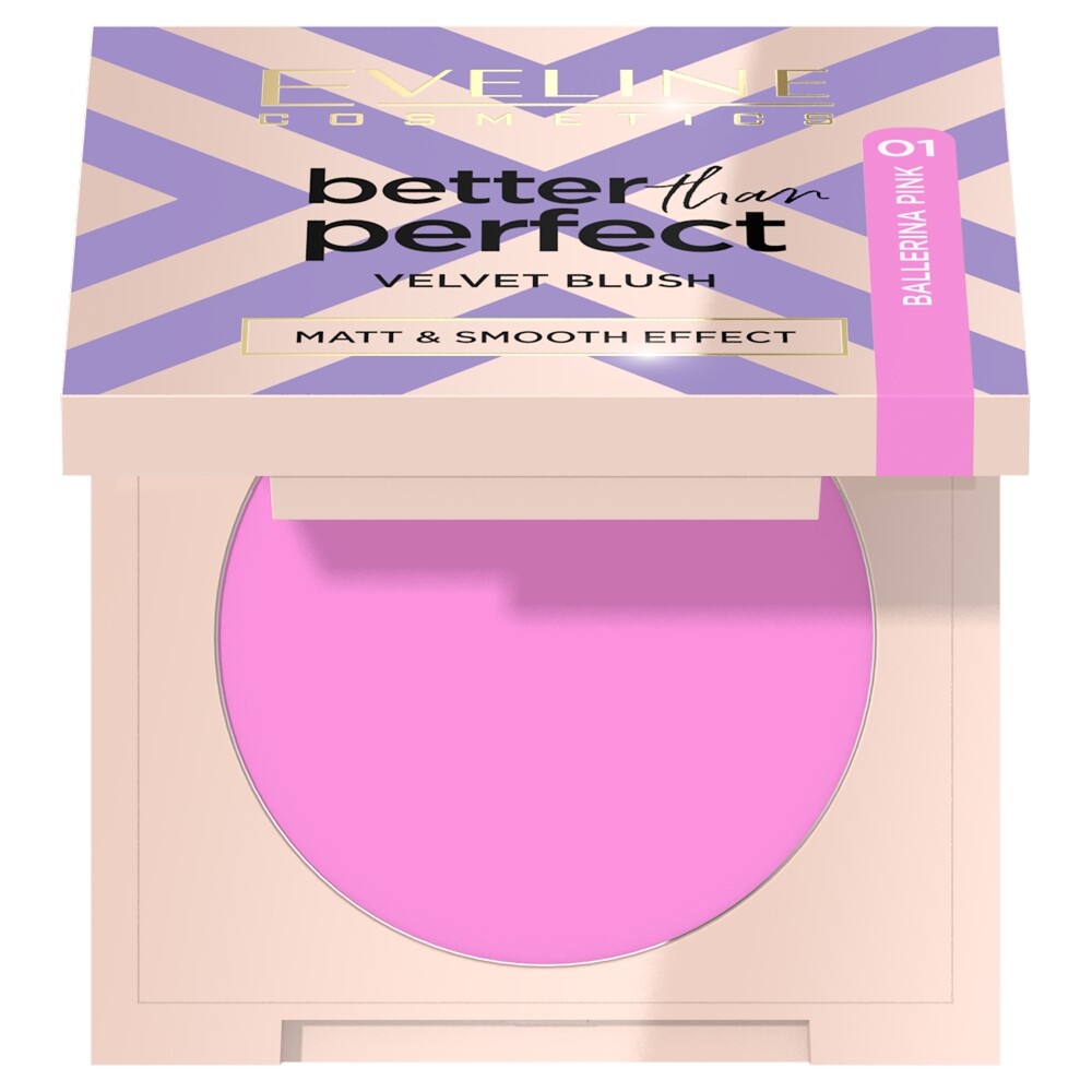 5903416074267 Румяна Better Than Perfect Бархатные румяна r prasowany 01 Ballerina Pink 2 3390₽
