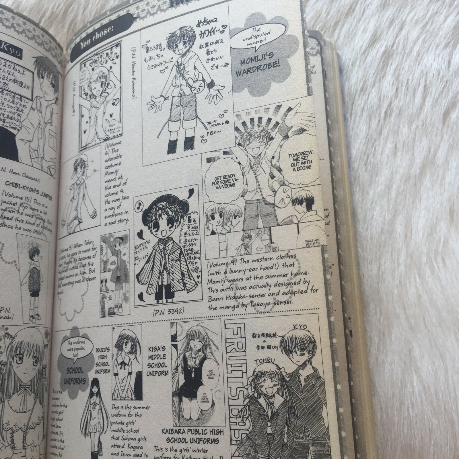 FRUITS BASKET Fan Book Natsuki Takaya Manga FRUITS BASKET Manga