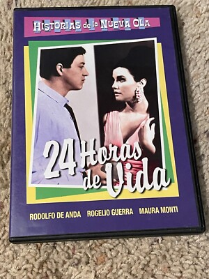 24 Horas de Vida DVD Historias de la Nuevo Ola Rodolfo de Anda Maura Monti