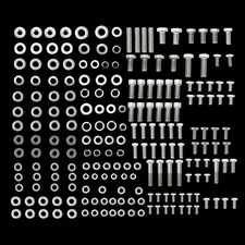 for SMALL BLOCK CHEVY SBC STAINLESS STEEL ENGINE BOLT KIT 283 305 327 350 400