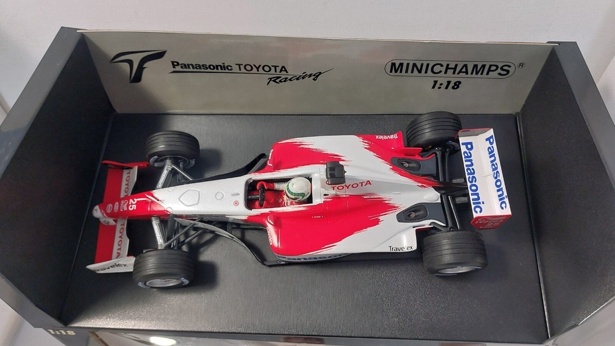 MINICHAMPS 1/18 Panasonic Toyota Racing TF102 A. McNISH 未使用品