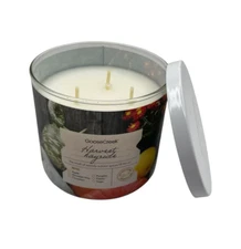 Goose Creek HARVEST HAYRIDE Lg 3-Wick Scented Candle 14.5 oz Woody Autumn Spices
