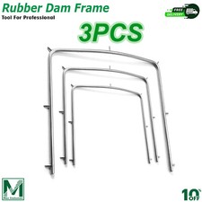 Rubber Dam Frame for Framing Dental Dam, Endodontics Sizes Small, Medium, Large