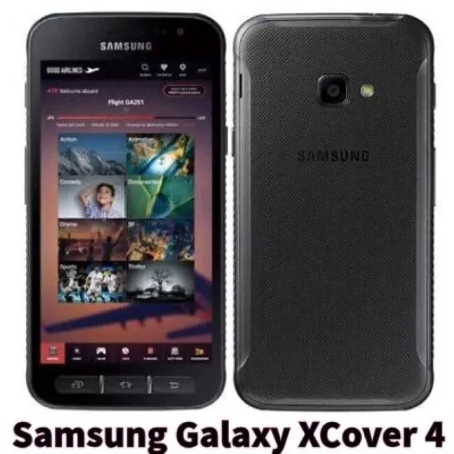Excellent Condition Samsung Galaxy XCover 4 Black 16GB SIM 4G Unlocked - Image 2 of 2