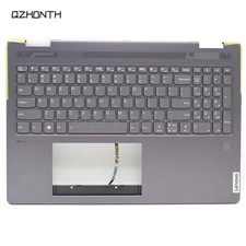 New For Lenovo Yoga 7 16IRL8 2023 Palmrest with US Backlight Keyboard 16'' Gray
