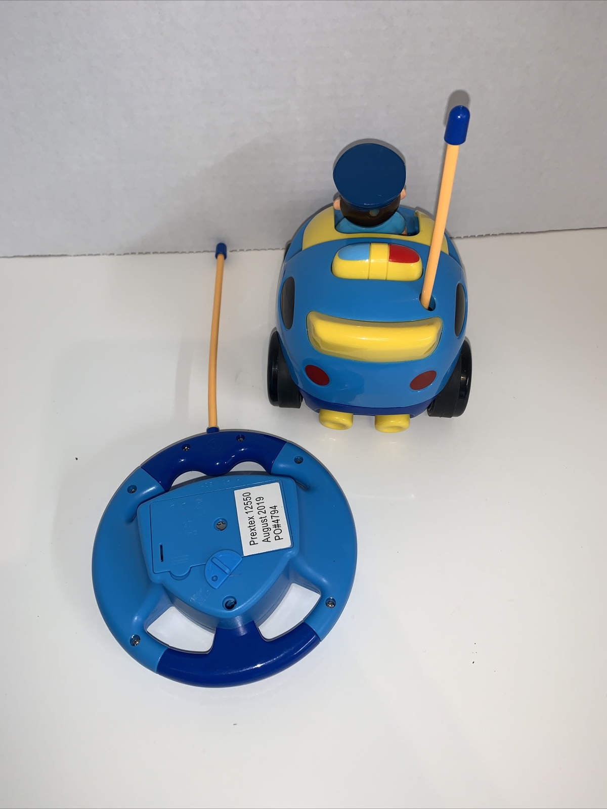 Holy Stone RC Cartoon Race Car with Music and Lights (Blue)