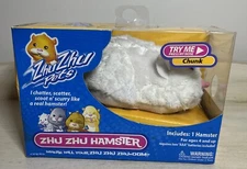 Zhu Zhu Pets Chunk Hamster Sealed New in Package Cepia 2008 86652 Makes Noise