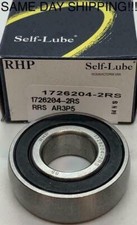 1726204 2RS 20x47x14mm RHP Spherical Outside Dia Deep Groove Ball Bearing