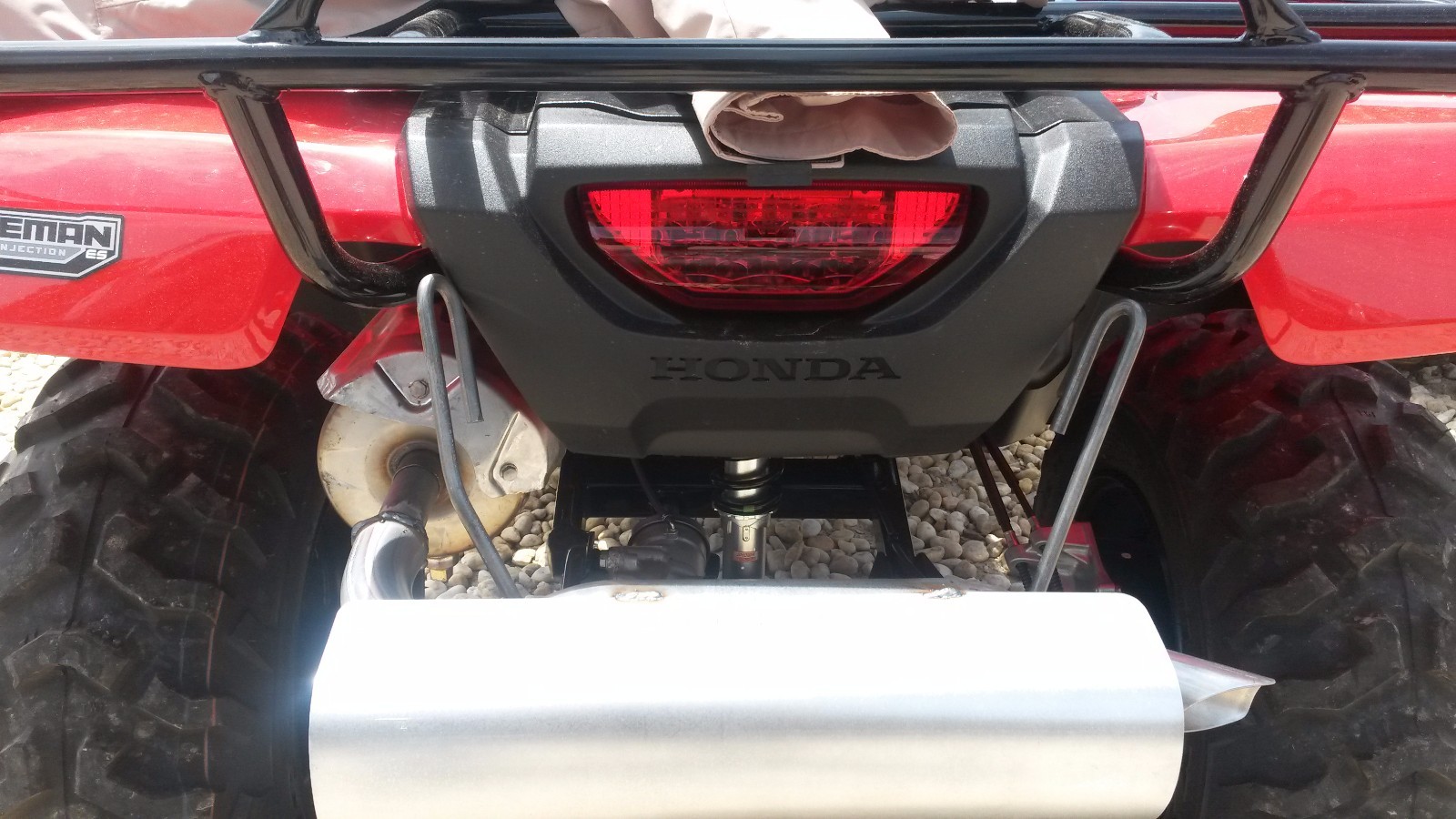 Silent Rider ATV Exhaust Silencer BT29 Honda Foreman500/Rancher420