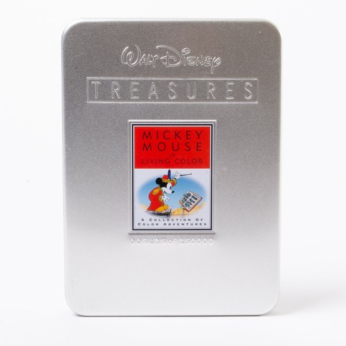 Walt Disney Treasures Mickey Mouse In Living Color 2 Dvd Box Set Collectors Tin Ebay