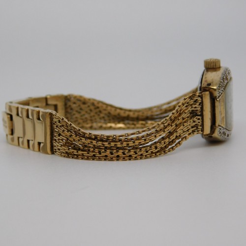 ANNE KLEIN New York Diamond 12/1568 Quartz Women's Watch Sz. 6 3/4" New Battery - Picture 4 of 10