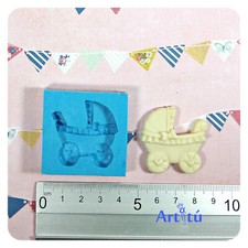Stampi silicone bomboniere - Stampo carrozzina neonato stampo battesimo bebè