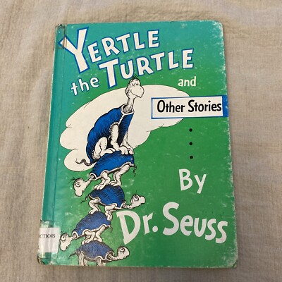 Yertle The Turtle And Other Stories By Dr. Seuss 1958 Former Library ...