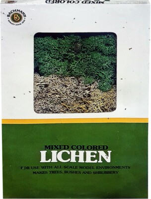 Bachmann Gemischte Gefärbt Flechte Zug Zubehör, Vintage 1986, Neu! Misb